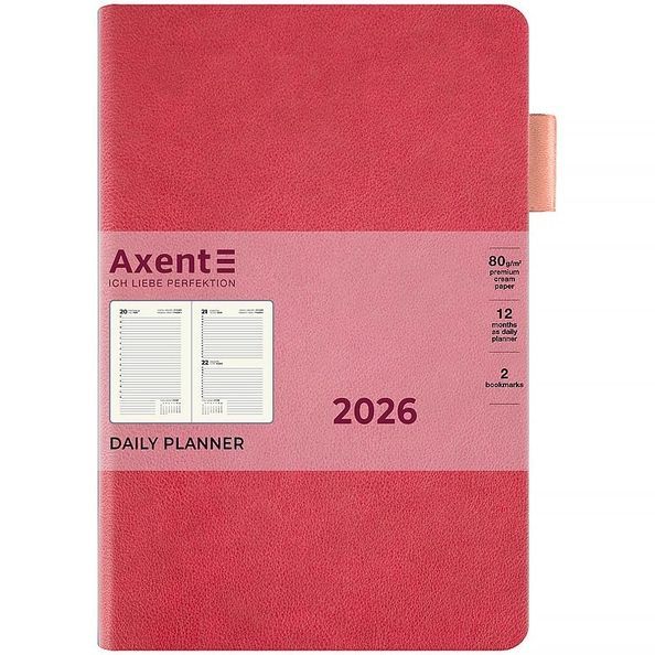 Щоденник 2026 Partner Muse Soft, 145*210, рожевий 8827-26-1-A фото
