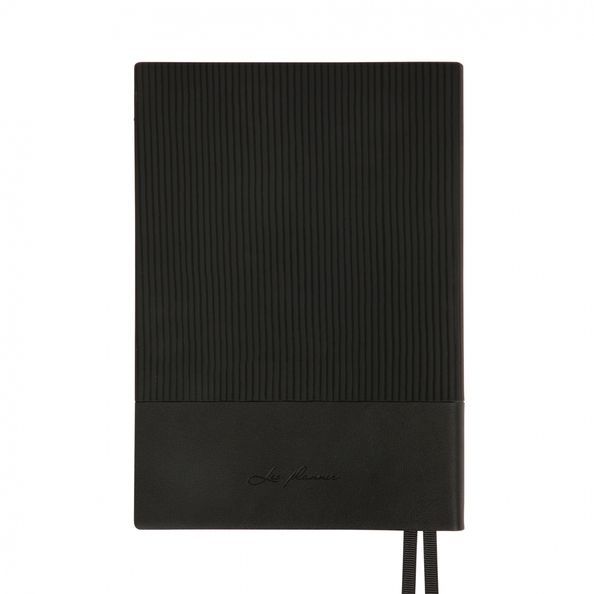 Щоденник А5 Leo Planner датований 2026 "Velvet", м'який, чорний, 368 сторінок 252638 фото