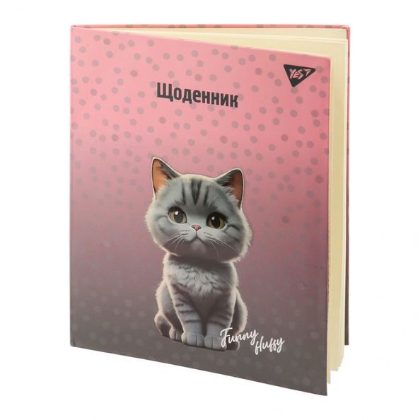 Щоденник шкільний YES інтегральний Meow 911622 фото