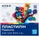 Пластилін Kite Classic K-084, 10 кольорів, 200 г K-084 фото 1