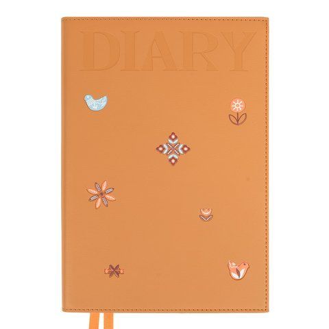 Щоденник діловий А5 Leo Planner недатований "Amber", м'який, теракотовий, 320 сторінок 252771 фото