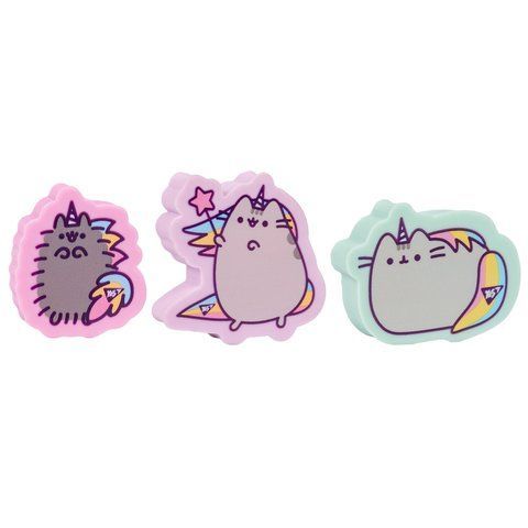 Гумка фігурна YES "Pusheen" 3 диз. Мікс (1шт.) 560601 фото