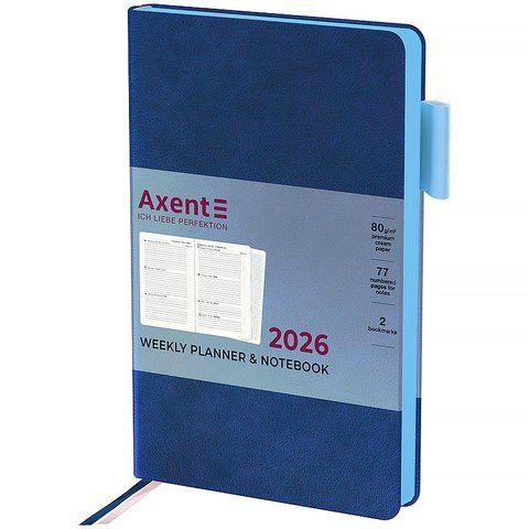 Щотижневик 2026 Partner Muse Soft, 125*195, синій 8527-26-3-A фото