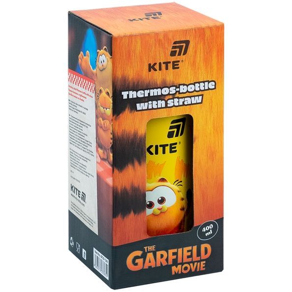 Термос з трубочкою GF25-1261 400мл, Garfield GF25-1261 фото