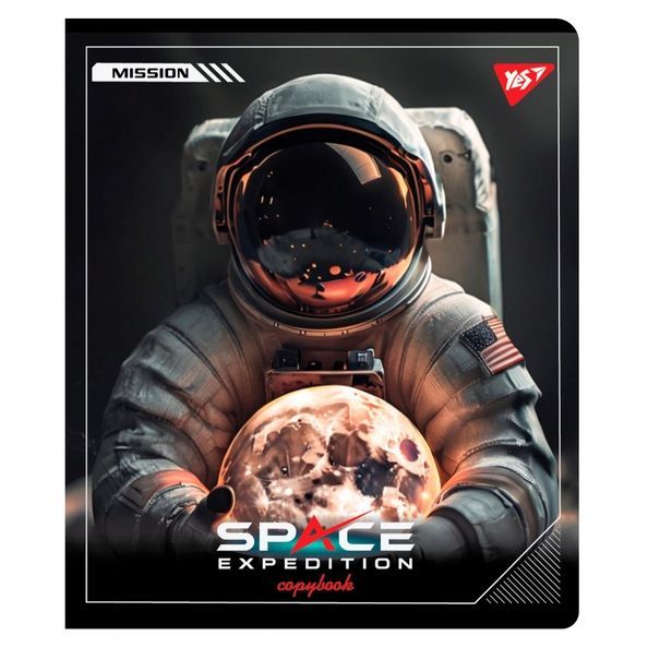 Зошит YES Space expedition 48 аркушів лінія ( 5шт ) 767554 фото