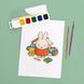 Фарби акварельні Yes Miffy 6 кол. медові б/п 110317 фото 8