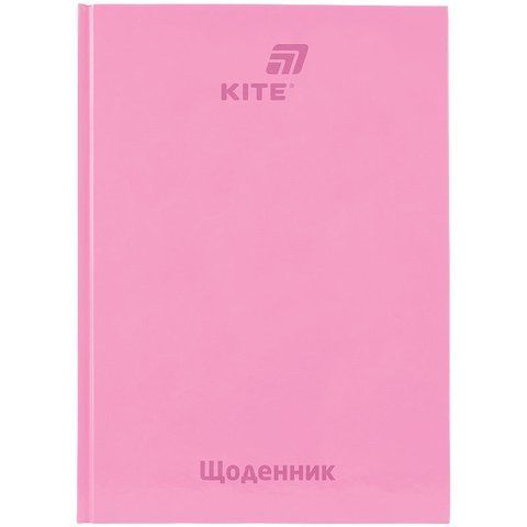 Щоденник шкільний Kite K26-262-15, тверда обкладинка, рожевий K26-262-15 фото