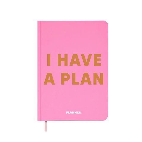 Блокнот для планування "I HAVE A PLAN mini" рожевий orner-3010 фото