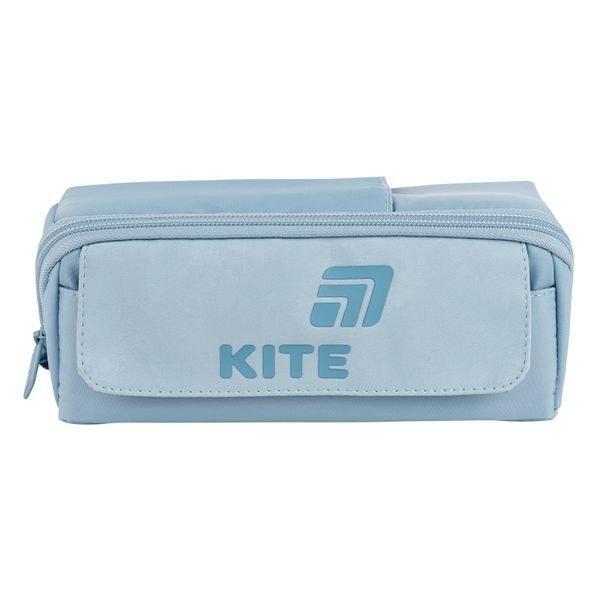 Пенал Kite 2702-2 сіро-блакитний K26-2702-2 фото
