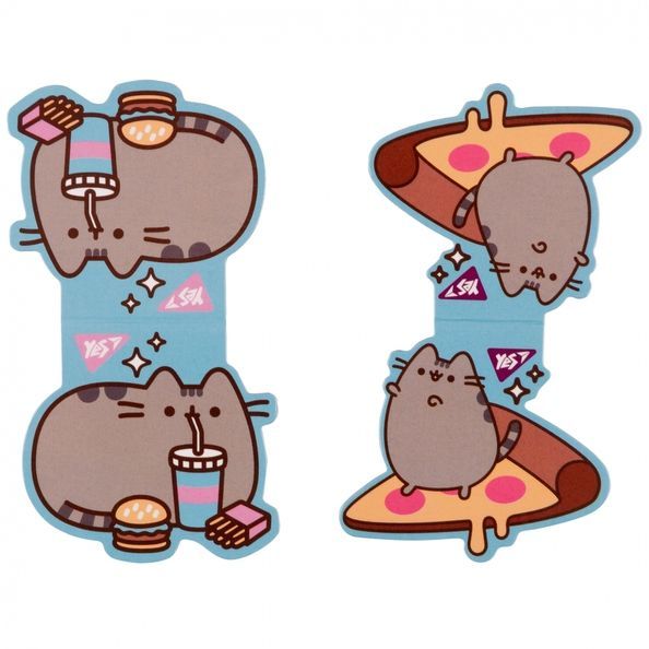 Закладки магнітні Yes "Pusheen food", 2шт 708104 фото