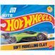 Пластилін восковий Kite Hot Wheels HW25-084, 10 кольорів, 200 г HW25-084 фото 1
