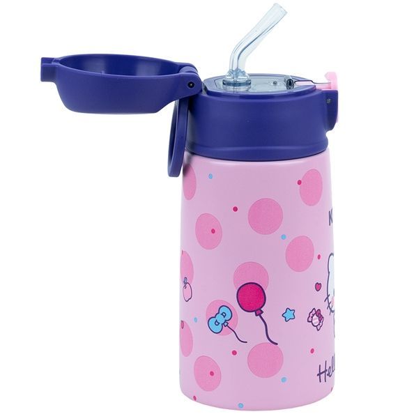 Термос з трубочкою HK25-1261 400мл, Hello Kitty HK25-1261 фото