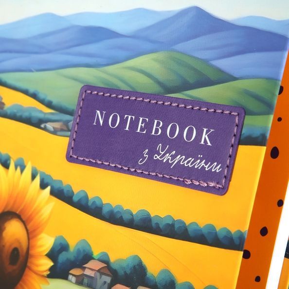 Блокнот YES Ukrainian notebook А5 64 аркуші клітинка 152074 фото