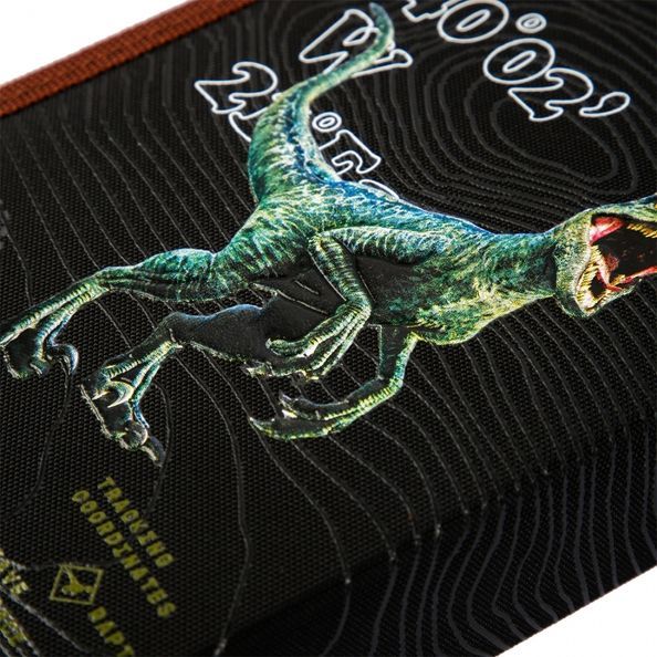 Пенал твердий Yes одинарний без клапана Jurassic World. Dino HP-02 533726 фото