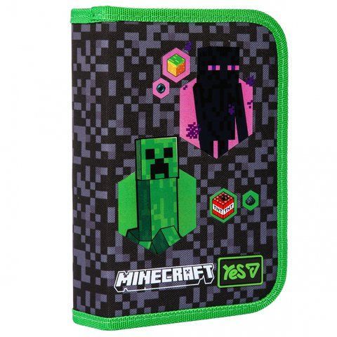 Пенал твердий Yes одинарний без клапана Minecraft Adventure HP-02 533727 фото