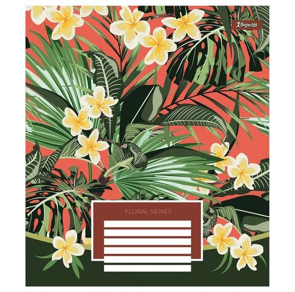А5/48 лін. 1В Floral series, зошит для записів ( 5шт ) 766450 фото