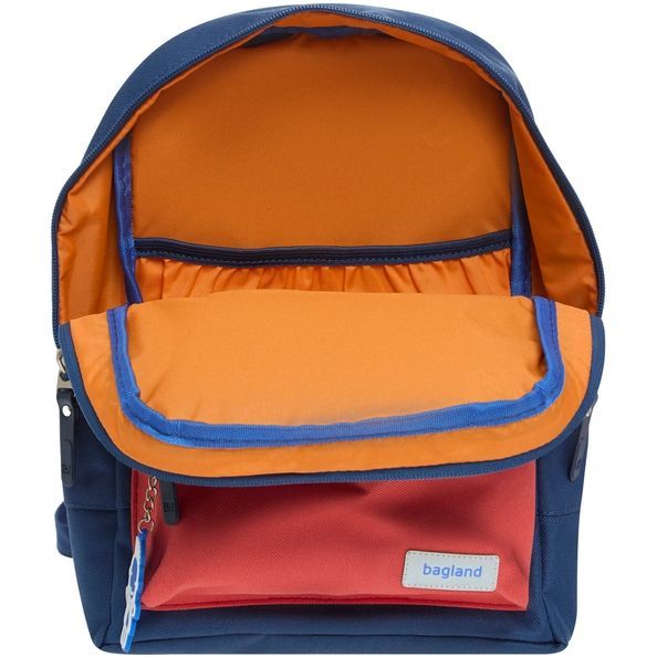 Рюкзак Bagland Молодіжний mini 8 л. синій/червоний 6489258 фото