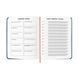 Щоденник читацький &laquo;Keep calm and read on&raquo; синій orner-3032 фото 8