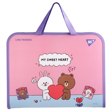 Папка портфель Yes Line Friends Choco and Cony FC 492239 фото