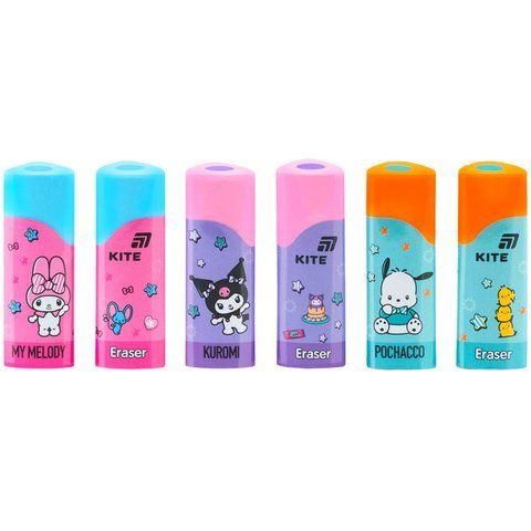 Гумка кольорова Kite Hello Kitty and Friends HK26-1269, асорті HK26-1269 фото