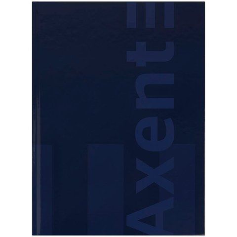 Книга записна А4-, 203*273 мм,96 арк., кл. One color, синя 8426-3-A фото