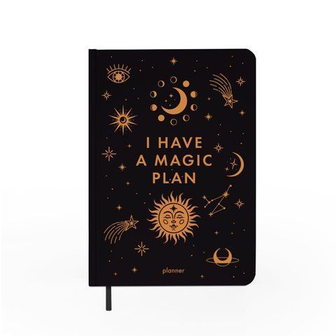 Блокнот для планування "I have MAGIC plan mini" чорний orner-3008 фото