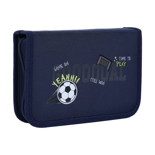 Пенал твердий Yes одинарний з клапаном Football HP-03 533869 фото