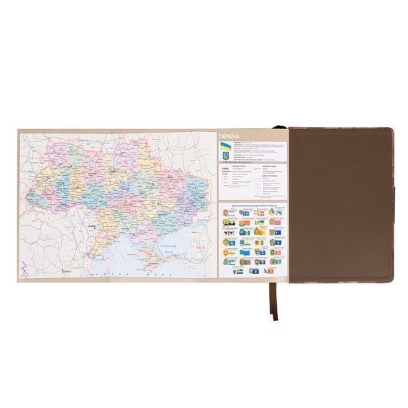 Щоденник діловий А5 Leo Planner датований 2027 "Bloom", твердий, 368 сторінок 252766 фото