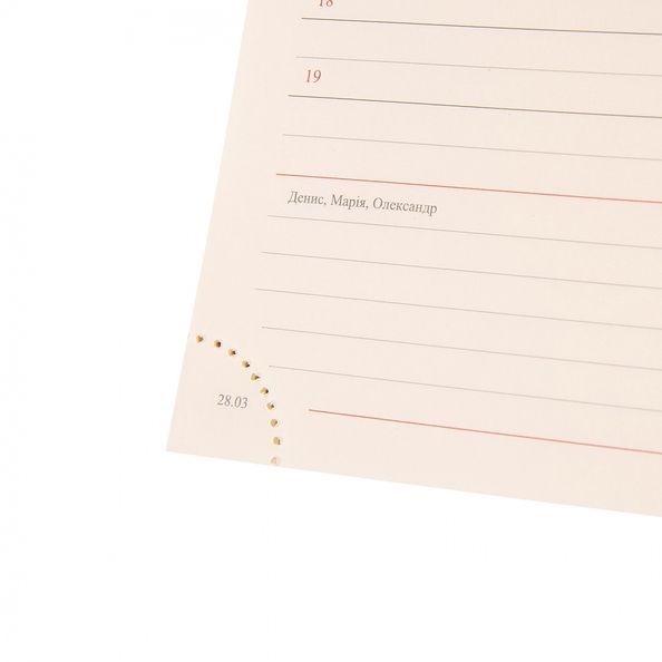 Діловий записник А6 дата Leo Planner "Apiro", м'який, 352 стор., синій 252599 фото