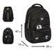 Рюкзак шкільний Yes TS-50L Black Cat 550374 фото 3