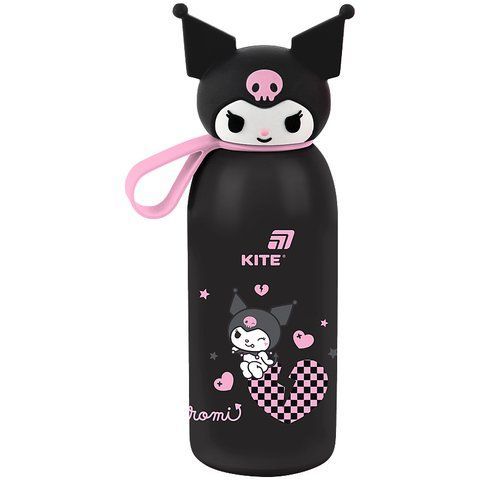 Термос з фігурною кришкою Kite Kuromi HK26-1267-2, 350 мл HK26-1267-2 фото