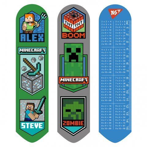 Закладинка 2D Yes "Minecraft Heroes" 708129 фото