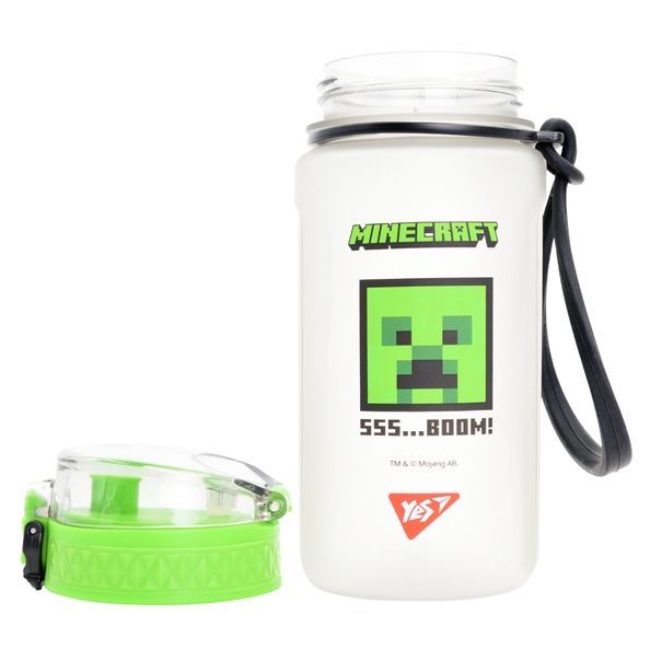 Пляшка для води Yes "Minecraft.Boom" 500 мл, софт тач 708320 фото