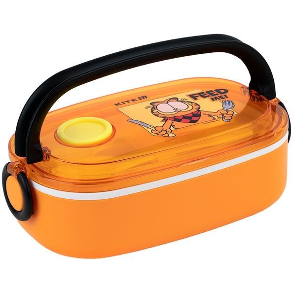 Ланчбокс Kite Garfield GF25-1180, 900 мл, помаранчевий GF25-1180 фото