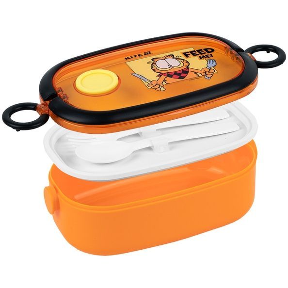 Ланчбокс Kite Garfield GF25-1180, 900 мл, помаранчевий GF25-1180 фото