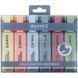 Маркер Axent Highlighter 2537-60-A, 1-5 мм, клиноподібний, набір, morandi 2537-60-A фото 3