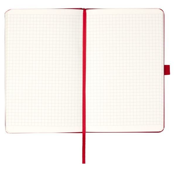 Книга записна Partner, 125*195, 96арк, кліт, черв 8201-03-A фото Книга записна Partner, 125*195, 96арк, кліт, черв 8201-03-A фото