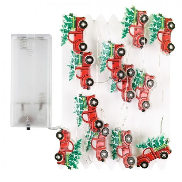 Гірлянда LED Yes! Fun на мідному дроті Авто Санти 20 LED тепло-біла 2,2 м на батарейках 801207 фото