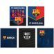 Зошит шкільний Kite 24 арк., клітинка, софт тач + УФ лак, FC Barcelona (5шт.) BC26-238 фото 1