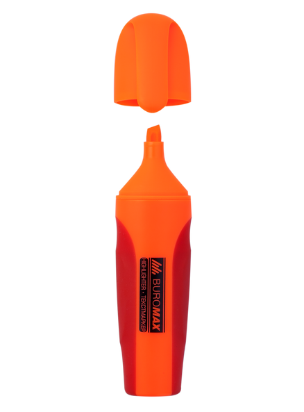 Маркер текст Buromax NEON, помаранчевий BM.8904-11 фото