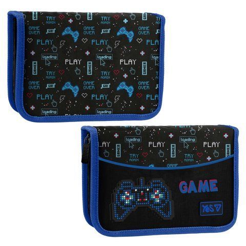 Пенал твердий Yes одинарний з клапаном Joystick Game HP-03 533734 фото