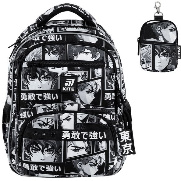 Рюкзак шкільний Kite Education Anime Boy K25-773M-4 K25-773M-4 фото