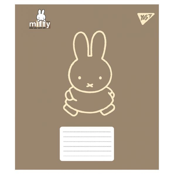 А5/18 кл. Yes Miffy Bunny, зошит учнівський шкільний (5шт.) 767620 фото