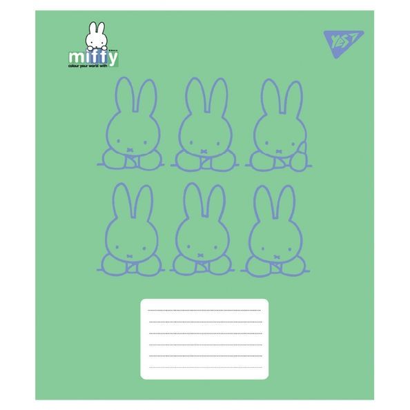 А5/18 кл. Yes Miffy Bunny, зошит учнівський шкільний (5шт.) 767620 фото