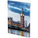 Книга записна А4-, 203*273 мм,96арк., кліт., City, London 8425-5-A фото 2