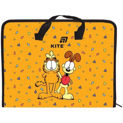 Папка-портфель на блискавці Kite Garfield GF26-202, 1 відділення, A4 GF26-202 фото