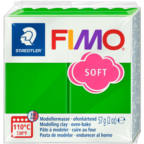 Пластика для біжутерії Soft Тропічна зелена 57г Fimo 4006608809690 фото