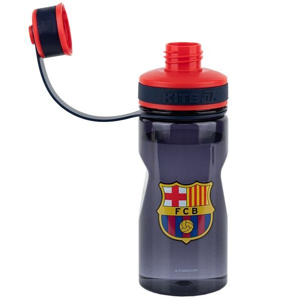 Пляшечка для води Kite FC Barcelona BC25-397, 500 мл, синя BC25-397 фото