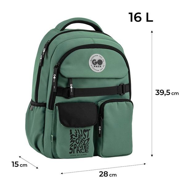 Рюкзак GoPack Education 183 зелений GO26-183M-4 фото