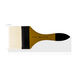 Пензель щетина флейц AMBER 2306 №100 коротка ручка ROSA 4823098533481 фото 1
